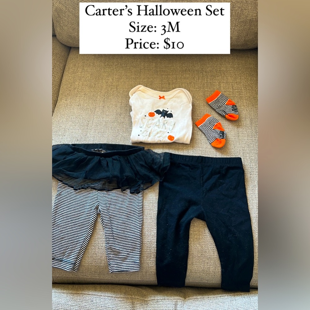 Baby Halloween set
